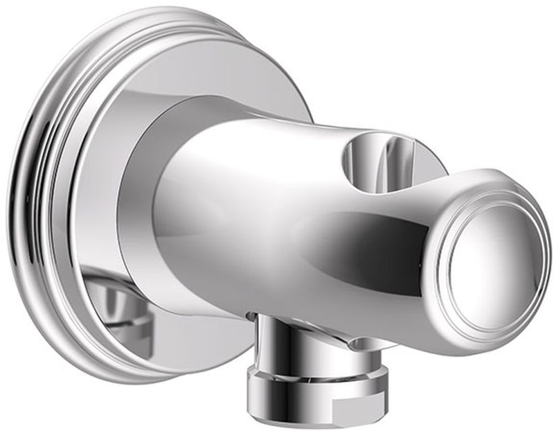 Tres Monoclasic conector angular con soporte cromo 242.182.01