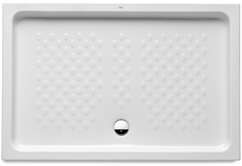 Roca Italia plato de ducha rectangular 100x80 cm blanco A3740HS000