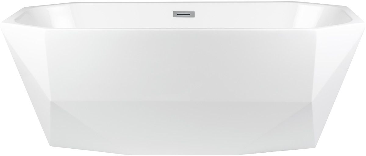 Oltens Stygg bañera exenta 160x73 cm oval blanco 12005000
