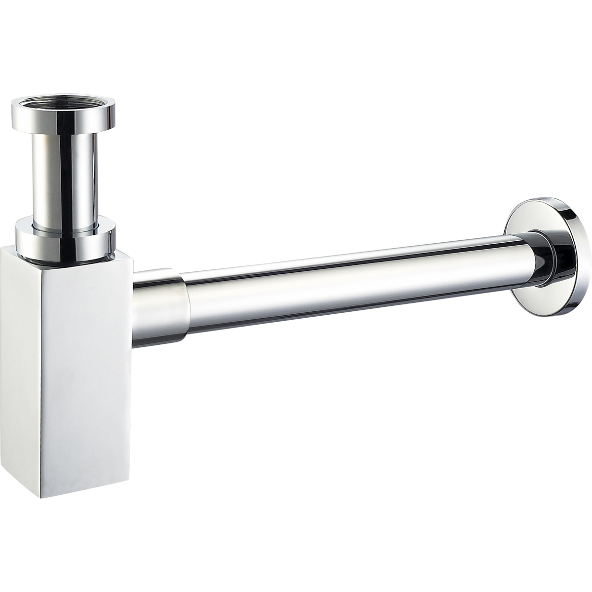 Oltens Hervik sifón de lavabo botella cromo 02601100