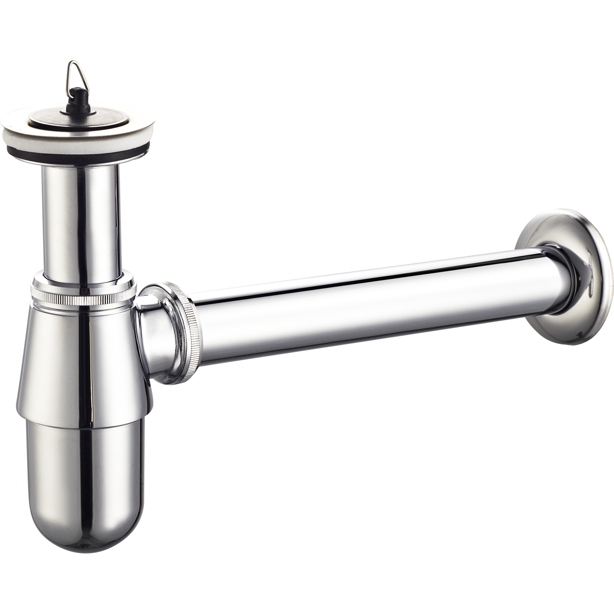 Oltens Molde sifón de lavabo botella cromo 02603100