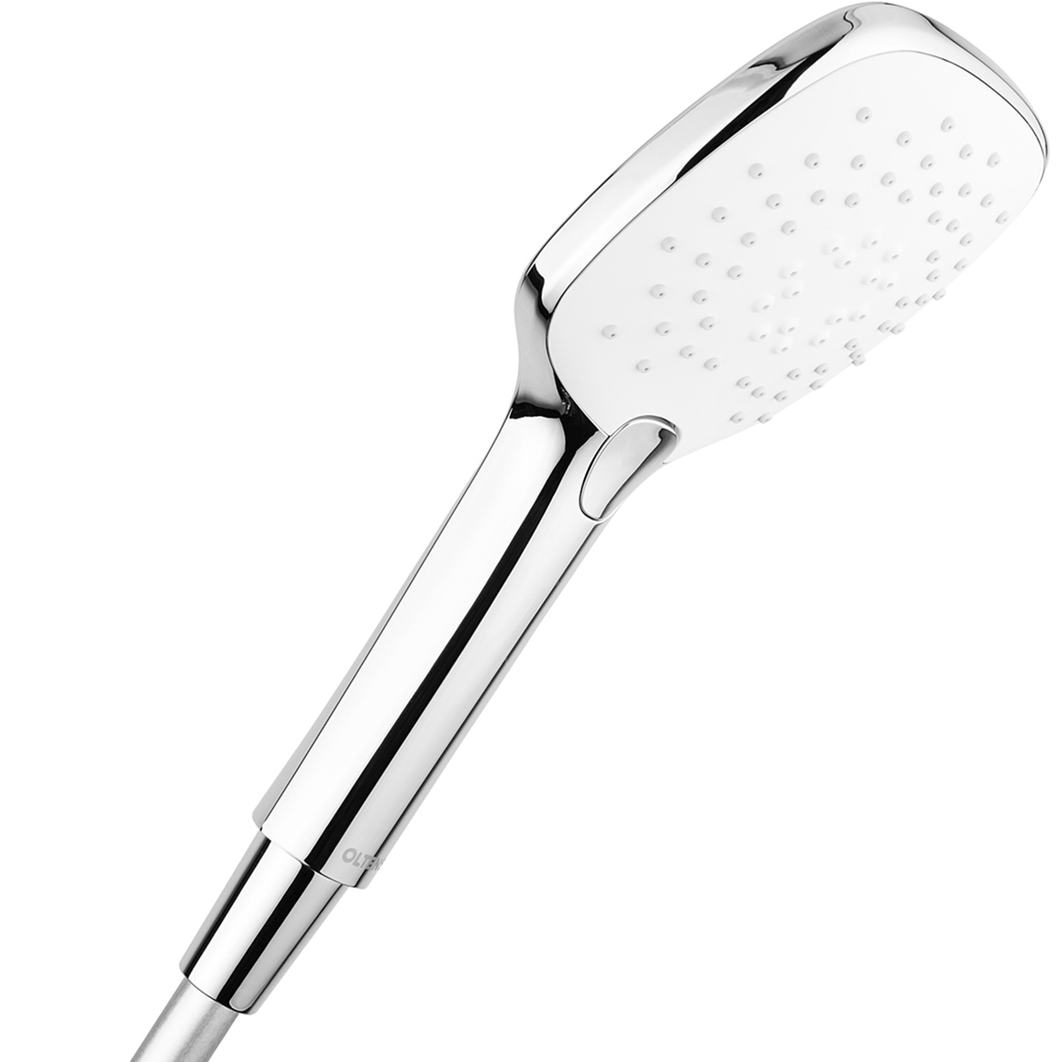 Oltens Driva EasyClick alcachofa de ducha cromo/blanco 37102110