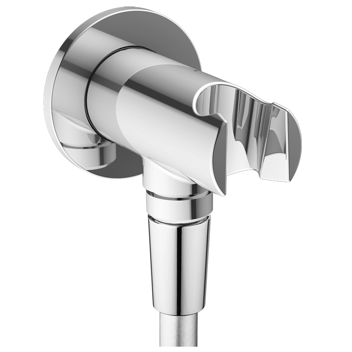 Oltens Hvita codo de conexión a pared cromo 39304100