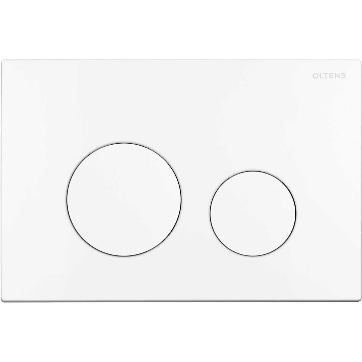 Oltens Lule botón de descarga para WC blanco 57102000
