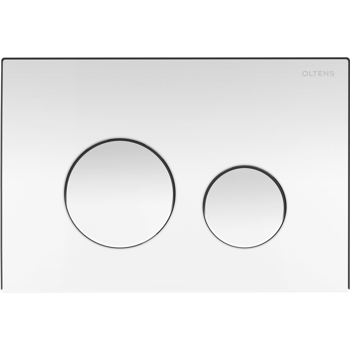 Oltens Lule botón de descarga para WC cromo brillante 57102100