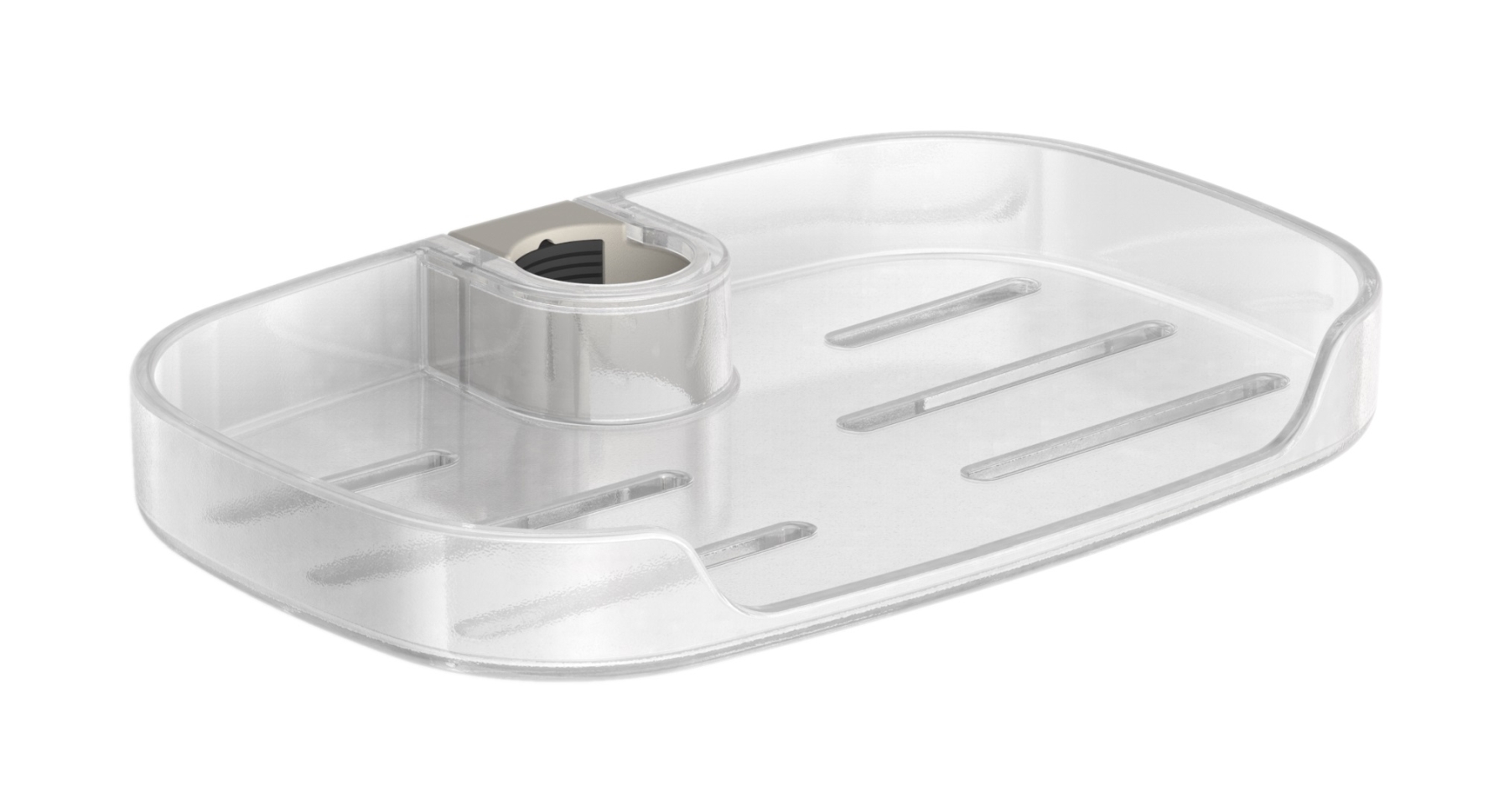 Oras Hydractiva jabonera para barra de ducha blanco 253440