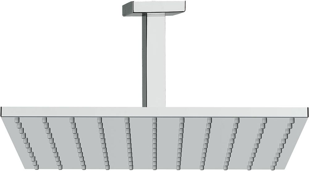 Tres Exclusive ducha con efecto lluvia 30x30 cm cuadrada cromo 034.831.02