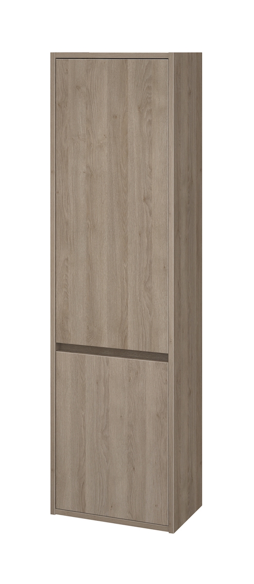 Cersanit Crea armario 40x25x140 cm suspendido, lateral roble S924-024