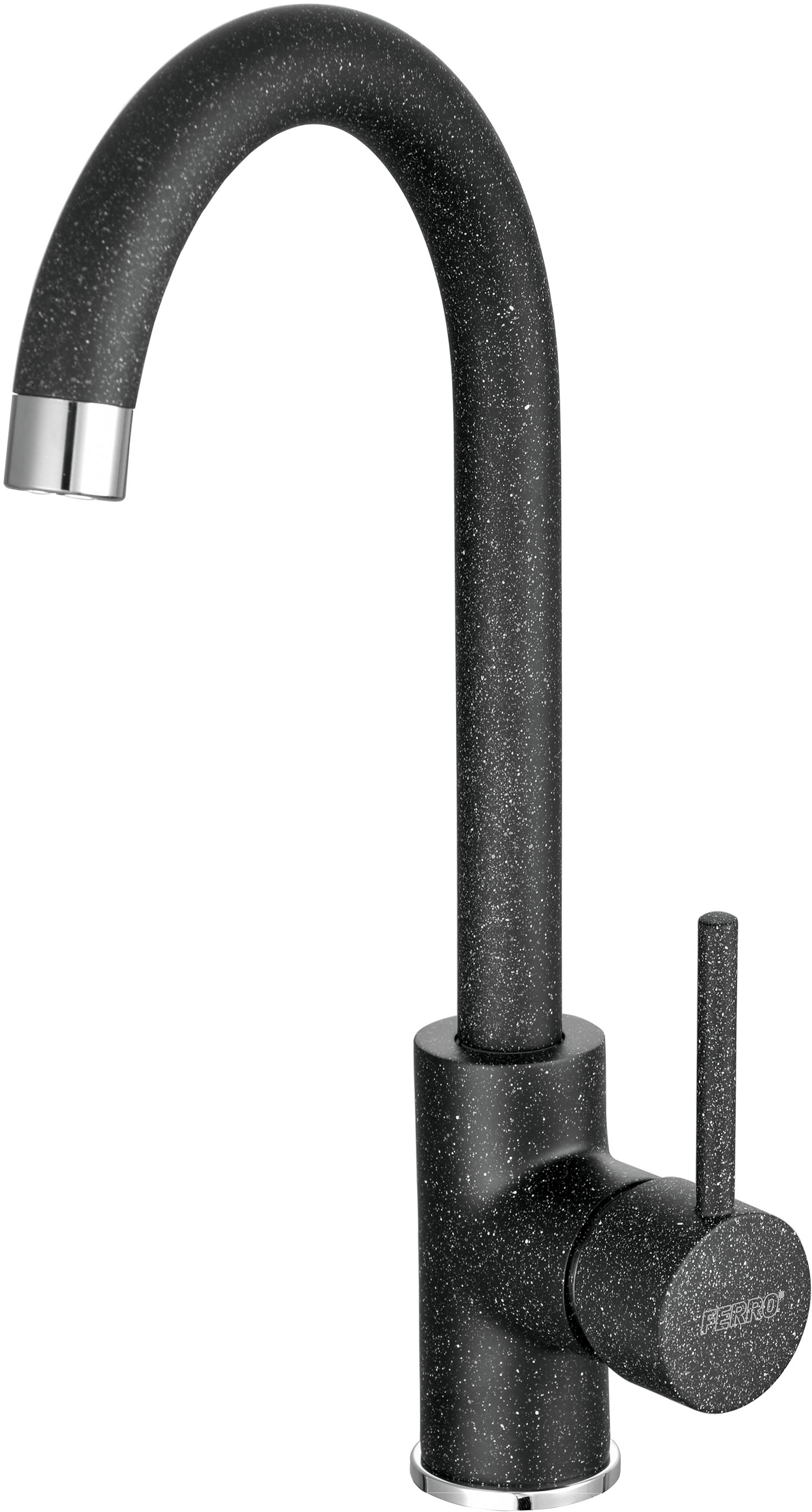 Ferro Freya grifo de cocina de pie grafito/gris BFR41B