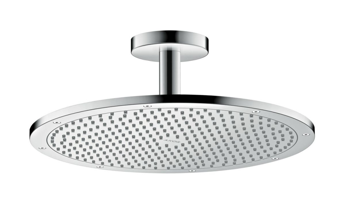 Axor ShowerSolutions ducha con efecto lluvia 35x35 cm circular cromo 26035000
