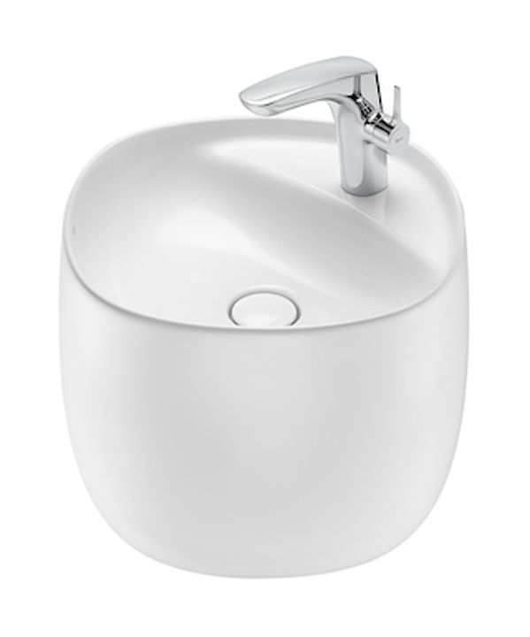 Roca Beyond lavabo 47x46 cm oval clásico blanco A3270B1000