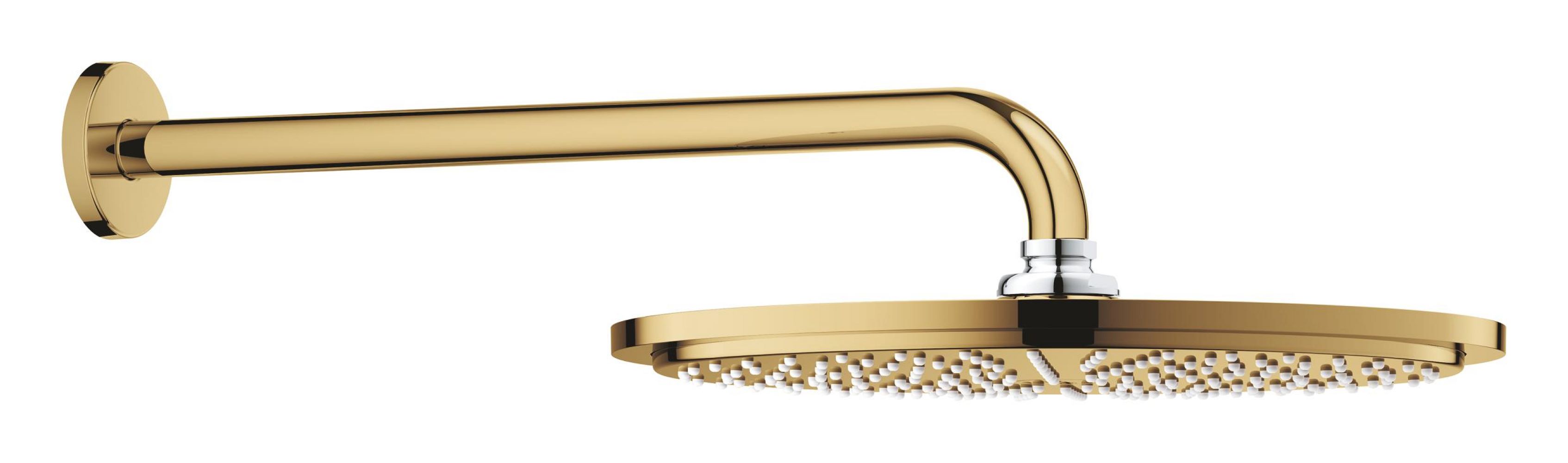Grohe Rainshower ducha con efecto lluvia 31x31 cm circular Cool Sunrise 26066GL0