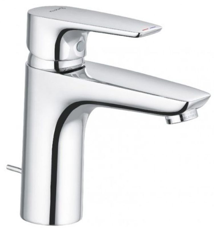Kludi Pure&Solid grifo para lavabo de pie cromo 342900575