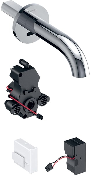 Geberit Piave grifo para lavabo empotrado electrónico cromo 116.282.21.1