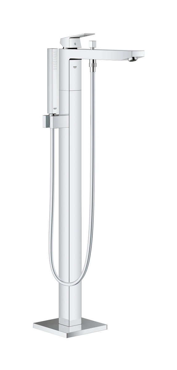 Grohe Eurocube grifo de bañera y ducha en suelo StarLight Chrome 23672001