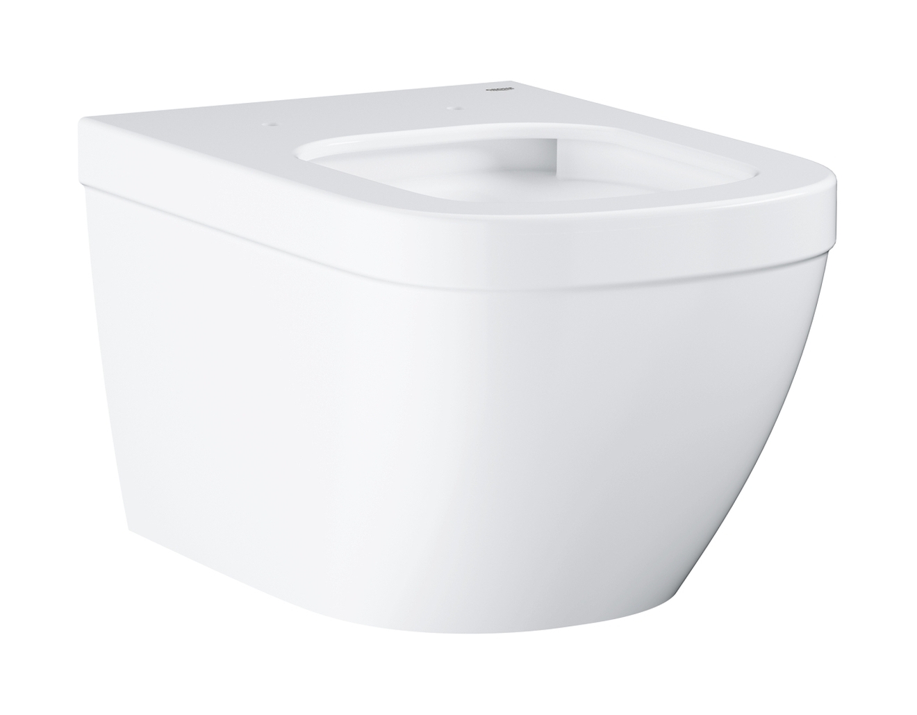 Grohe Euro Ceramic taza de inodoro suspendido sin reborde con descarga de remolino blanco 39328000