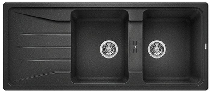 Blanco Sona 8 S fregadero de granito 116x50 cm antracita 519698