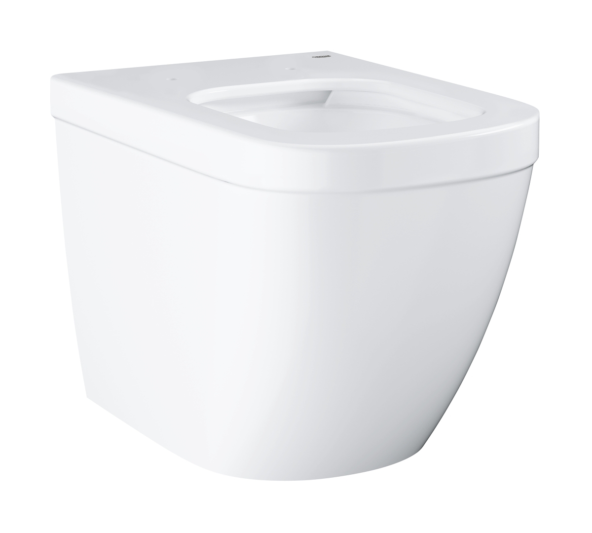 Grohe Euro Ceramic taza de inodoro de pie sin reborde con descarga de remolino blanco 39339000