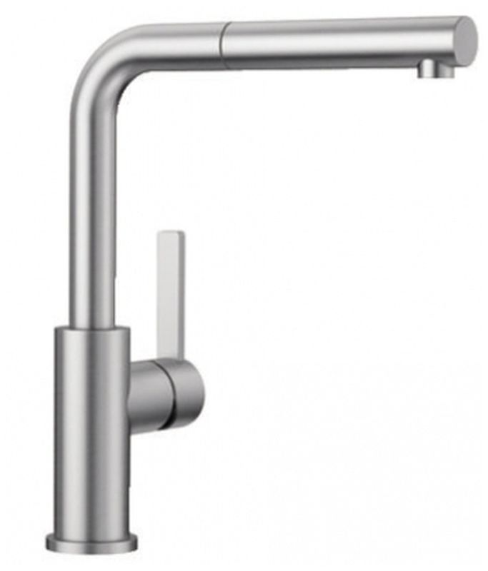 Blanco Lanora-S grifo de cocina de pie acero inoxidable 523123