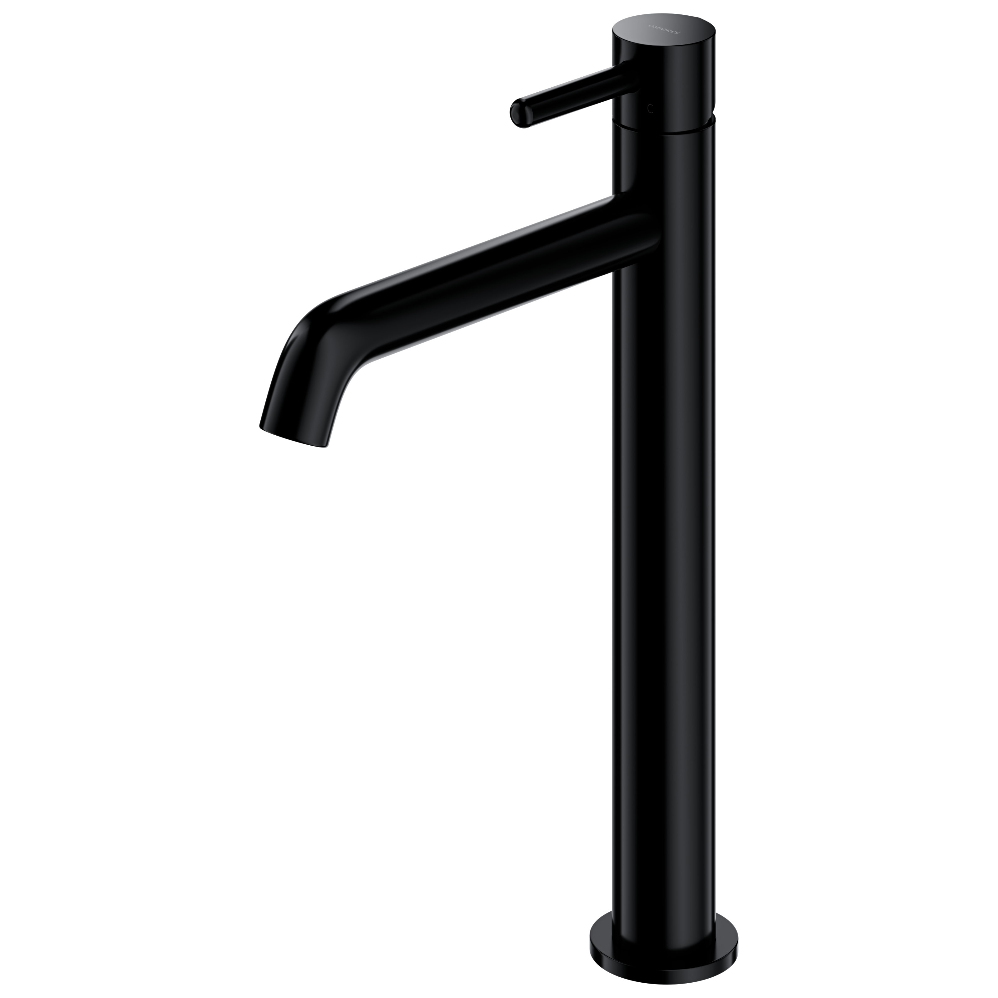 Omnires Y grifo para lavabo de pie negro Y1212BL