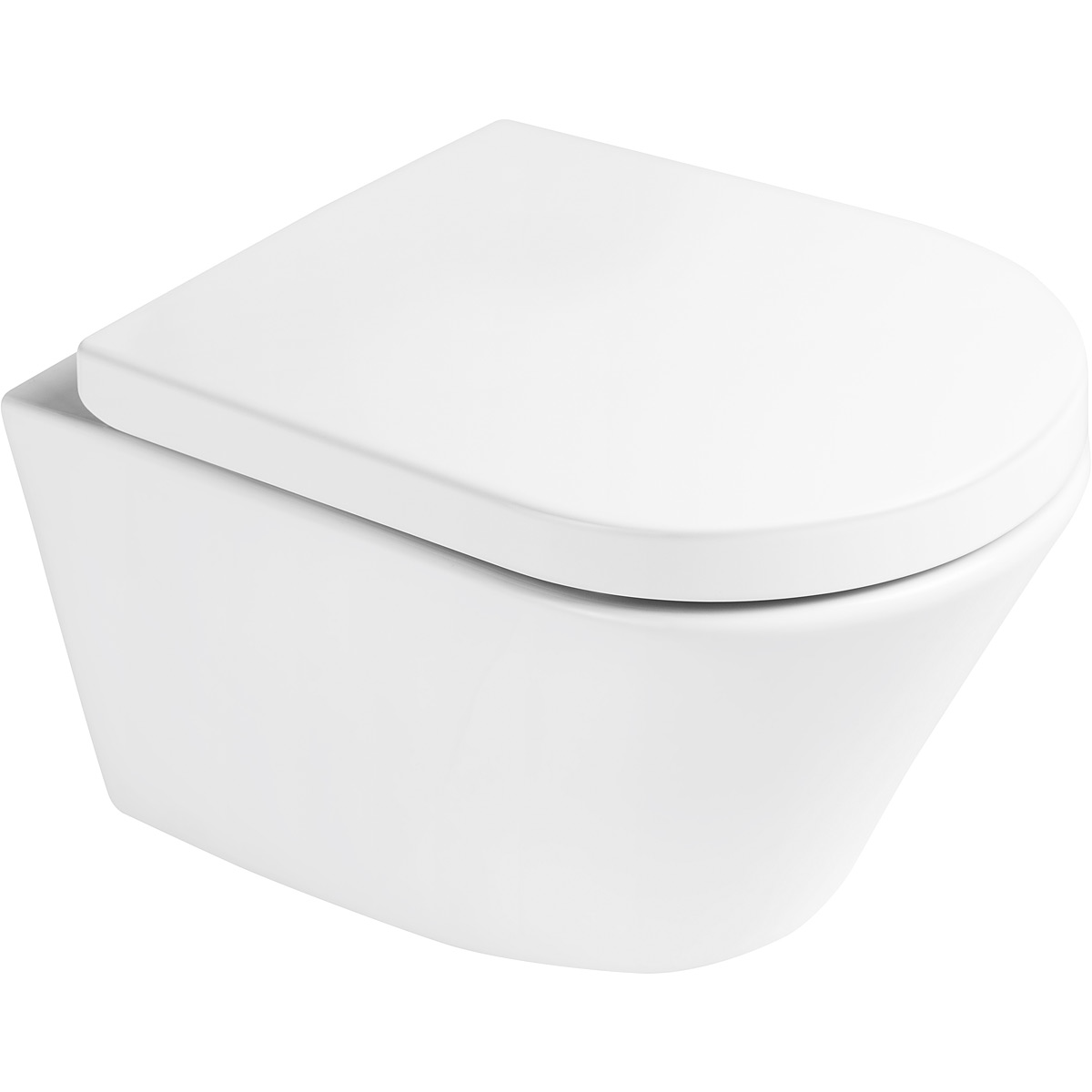 Conjunto taza de inodoro Oltens Jog 42501000, tapa de inodoro Oltens Jog 45101000