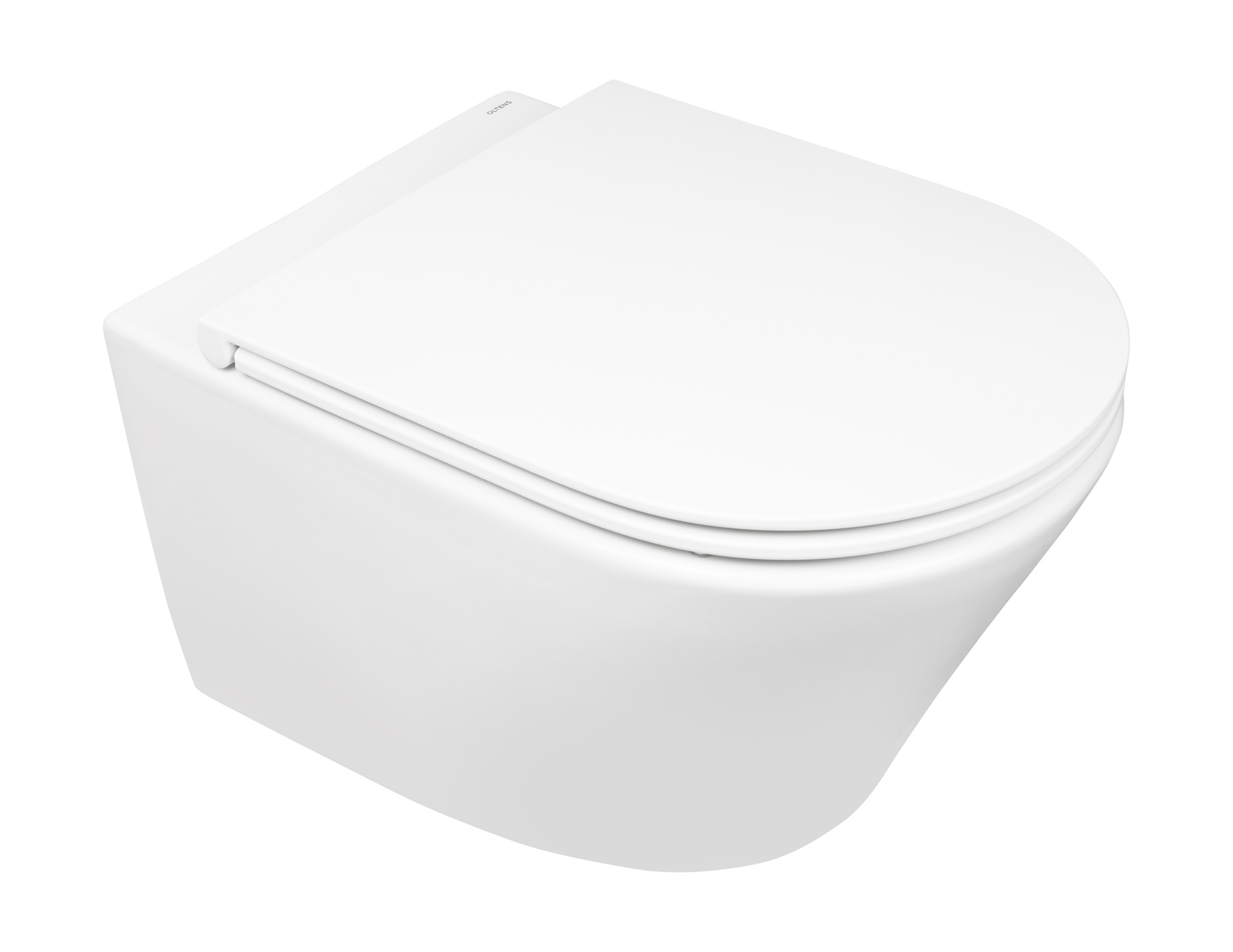 Conjunto taza de inodoro Oltens Jog 42501000, tapa de inodoro Oltens Jog 45102000