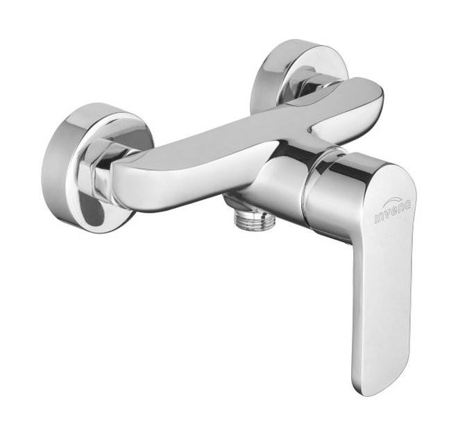 Invena Siros grifo para ducha a pared cromo BN-90-001
