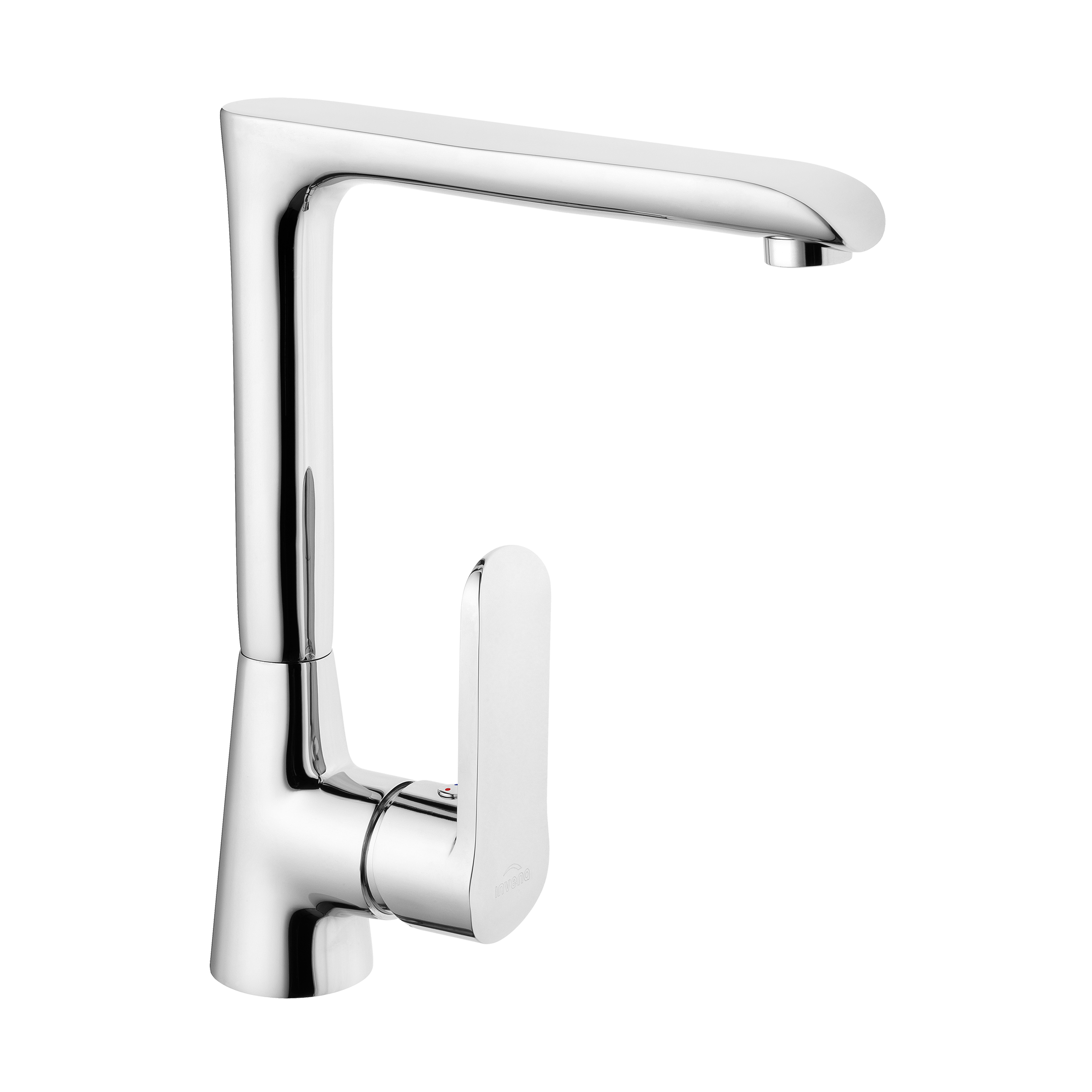 Invena Siros grifo de cocina de pie cromo BZ-90-L01