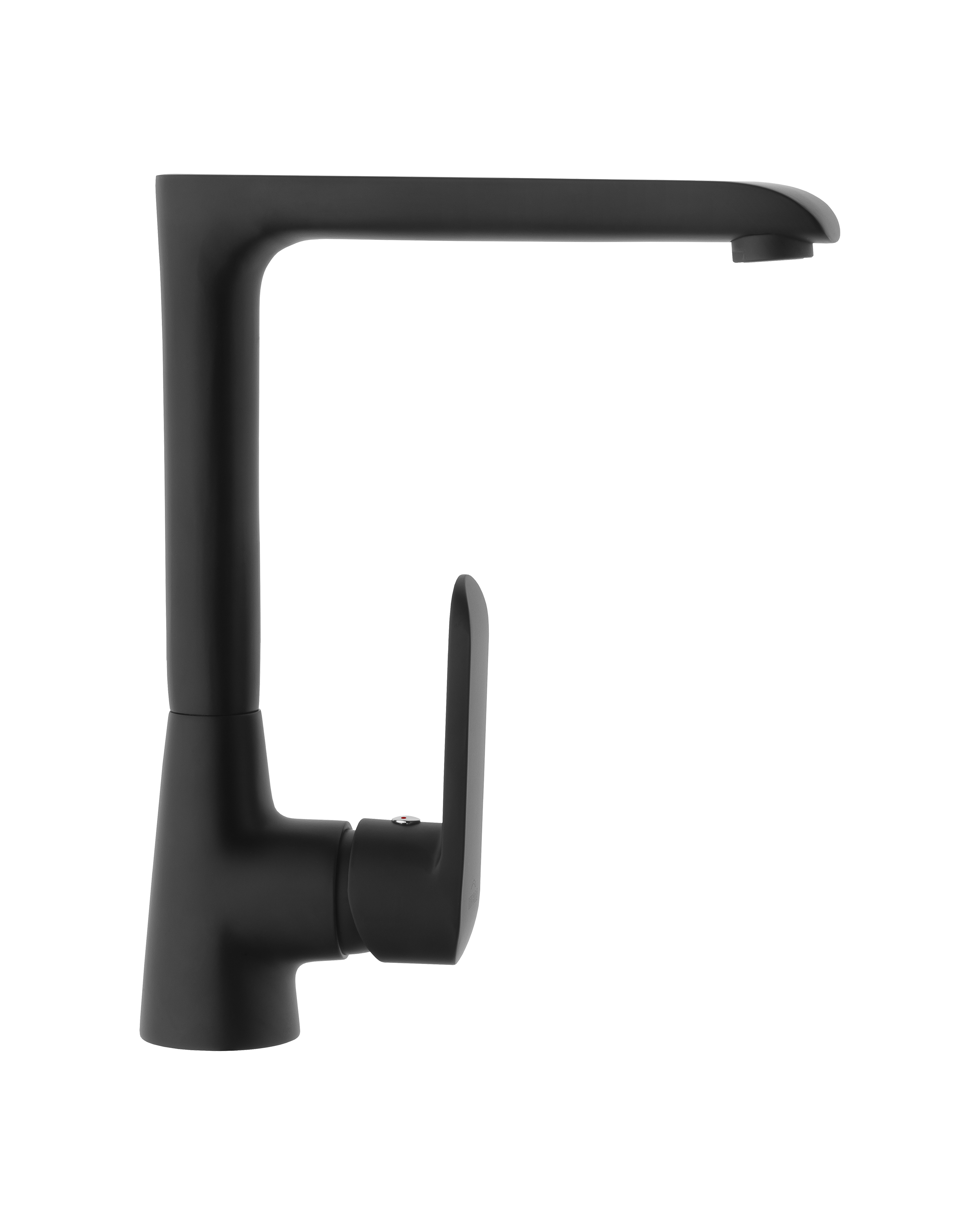 Invena Siros grifo de cocina de pie negro BZ-90-L04