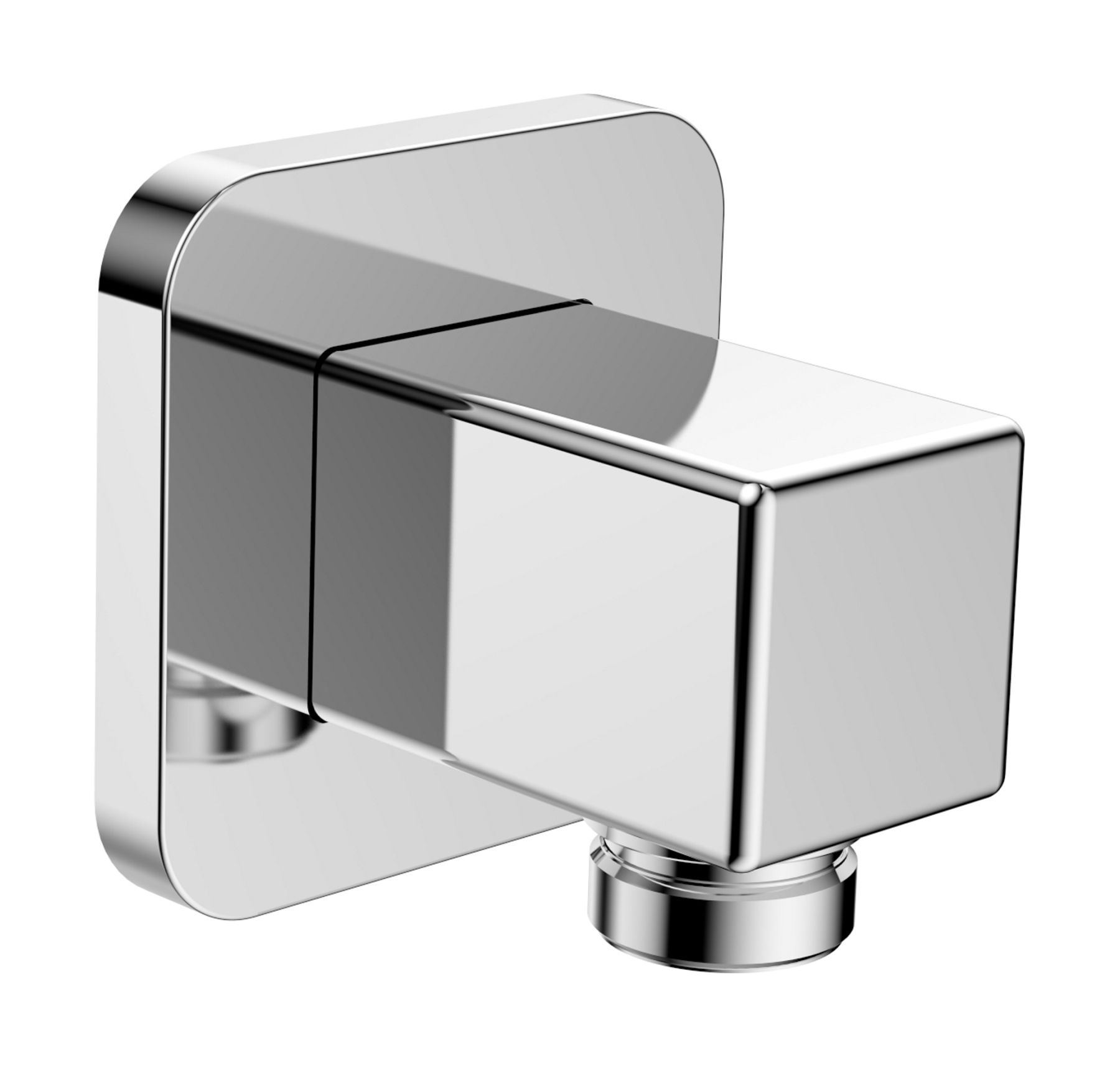 Omnires codo de conexión a pared cromo 8815-BCR
