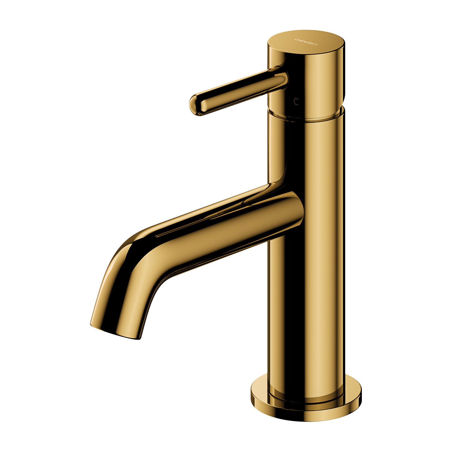 Omnires Y grifo para lavabo de pie oro Y1210NGL