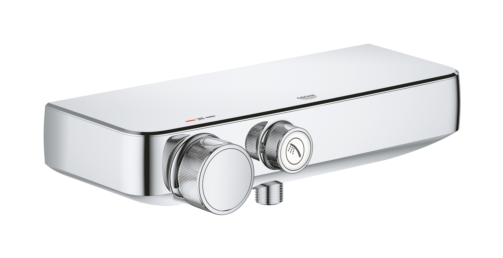 Grohe Grohtherm SmartControl grifo para ducha a pared con termostato StarLight Chrome 34719000