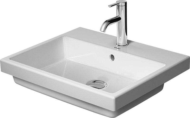 Duravit Vero Air lavabo 55x45.5 cm rectangular empotrado blanco 0383550000