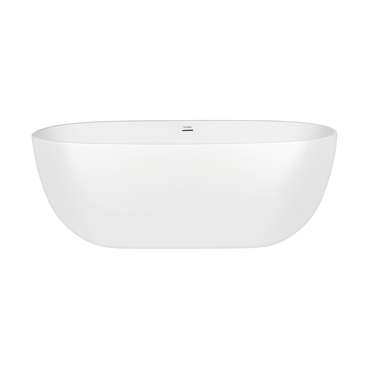 Oltens Stora bañera exenta 150x72 cm oval blanco 12008000