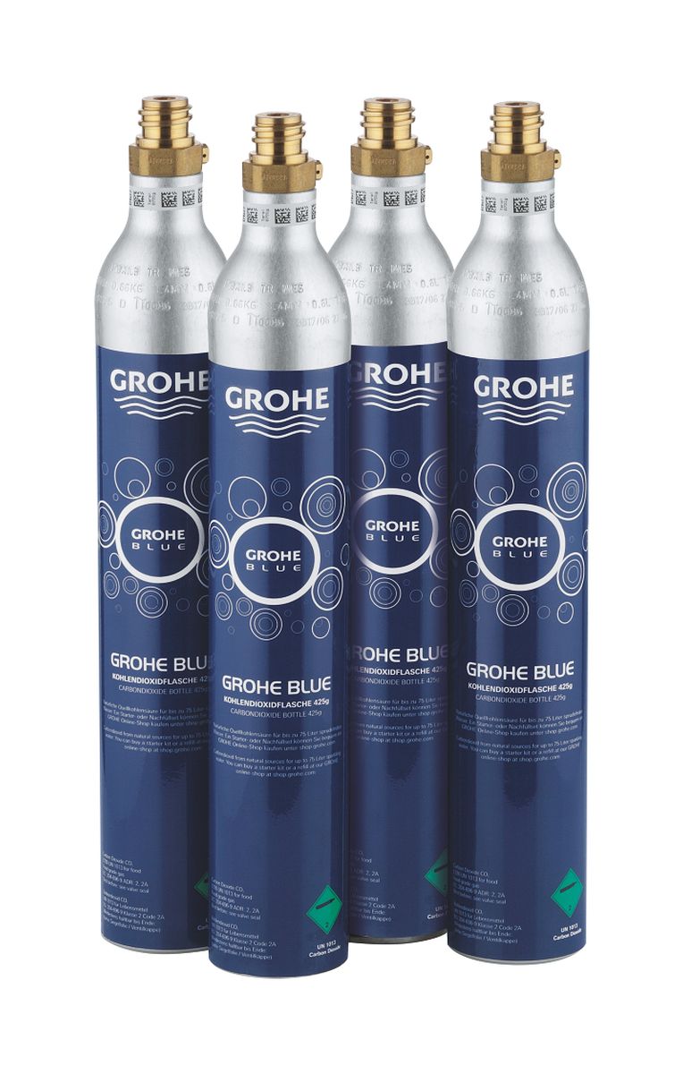 Grohe Blue juego de 4 botellas de co2 40422000