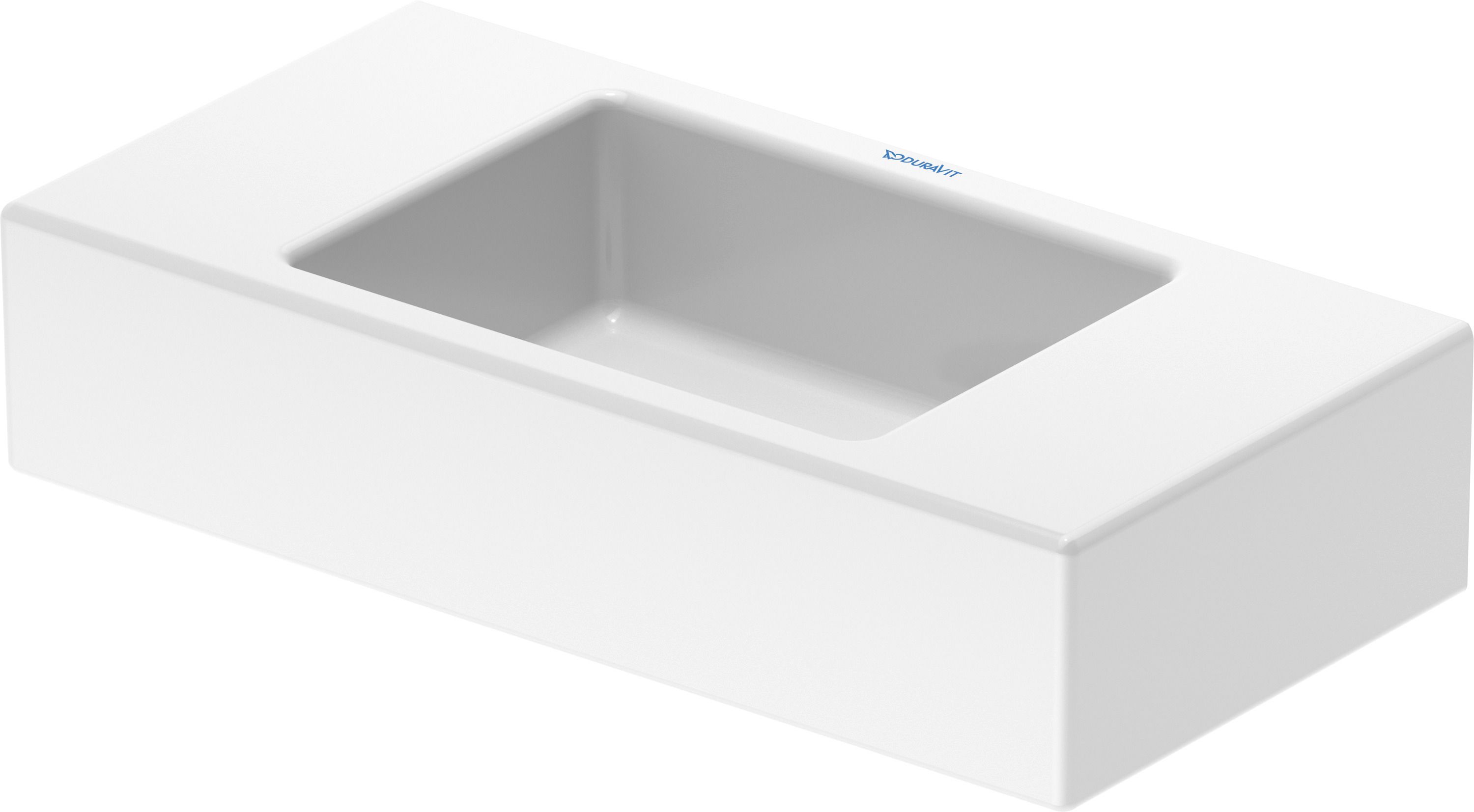 Duravit Vero Air lavabo 50x25 cm rectangular para mueble blanco 0724500008