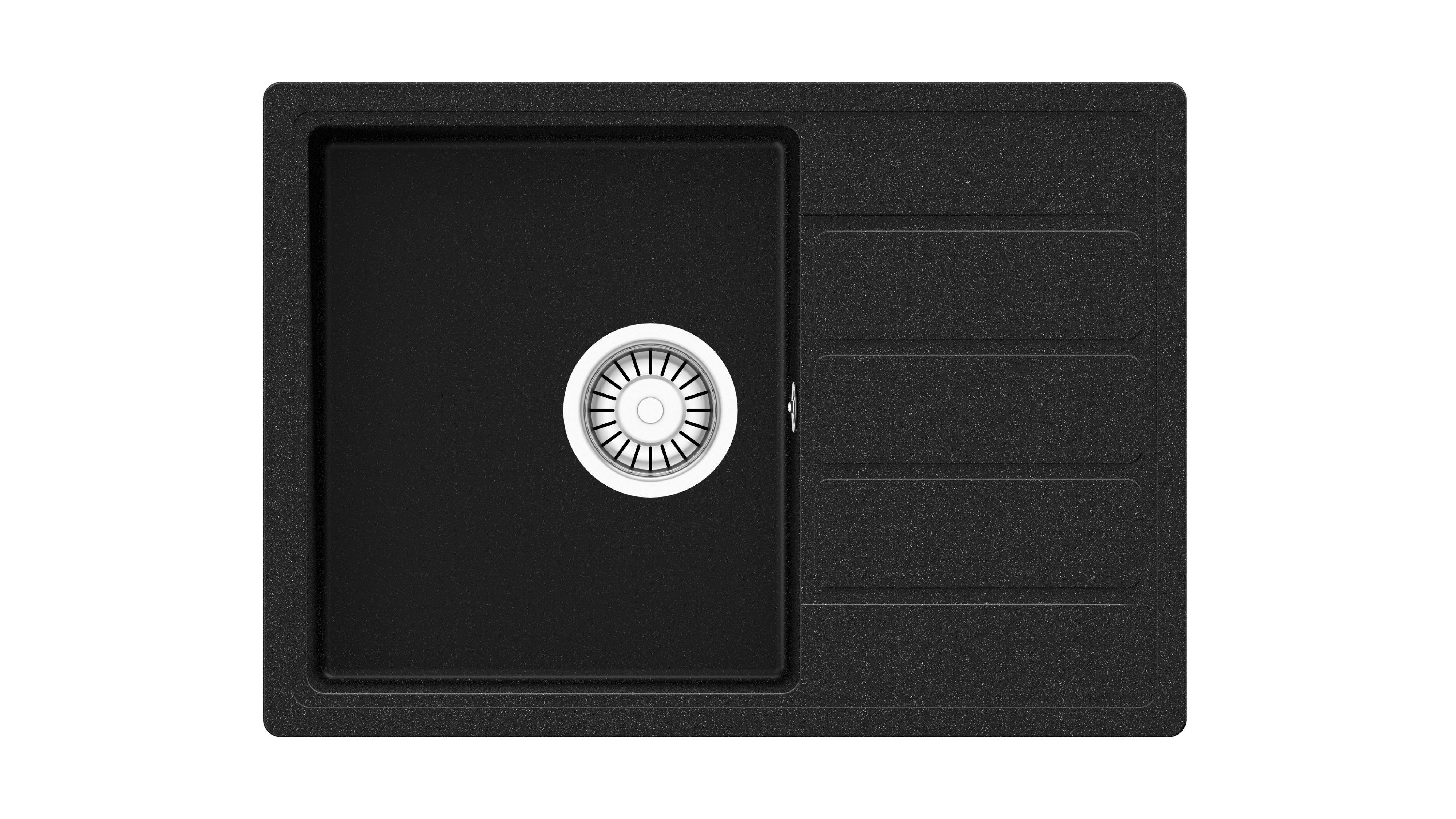 Teka Comfor TQ fregadero de granito 62x44 cm gris/grafito/ónix 115350000