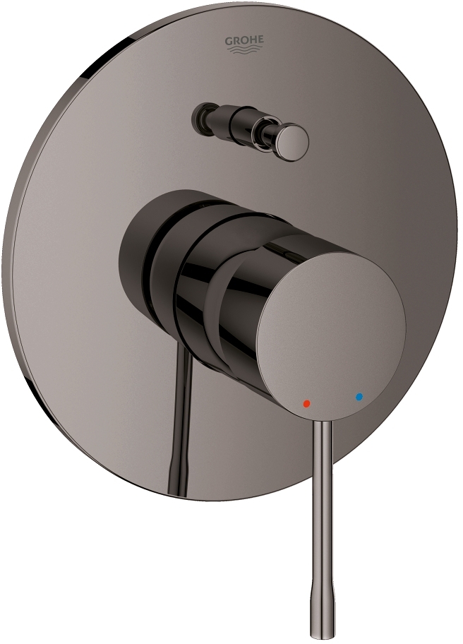 Grohe Essence grifo de bañera y ducha empotrado Hard Graphite 19285A01