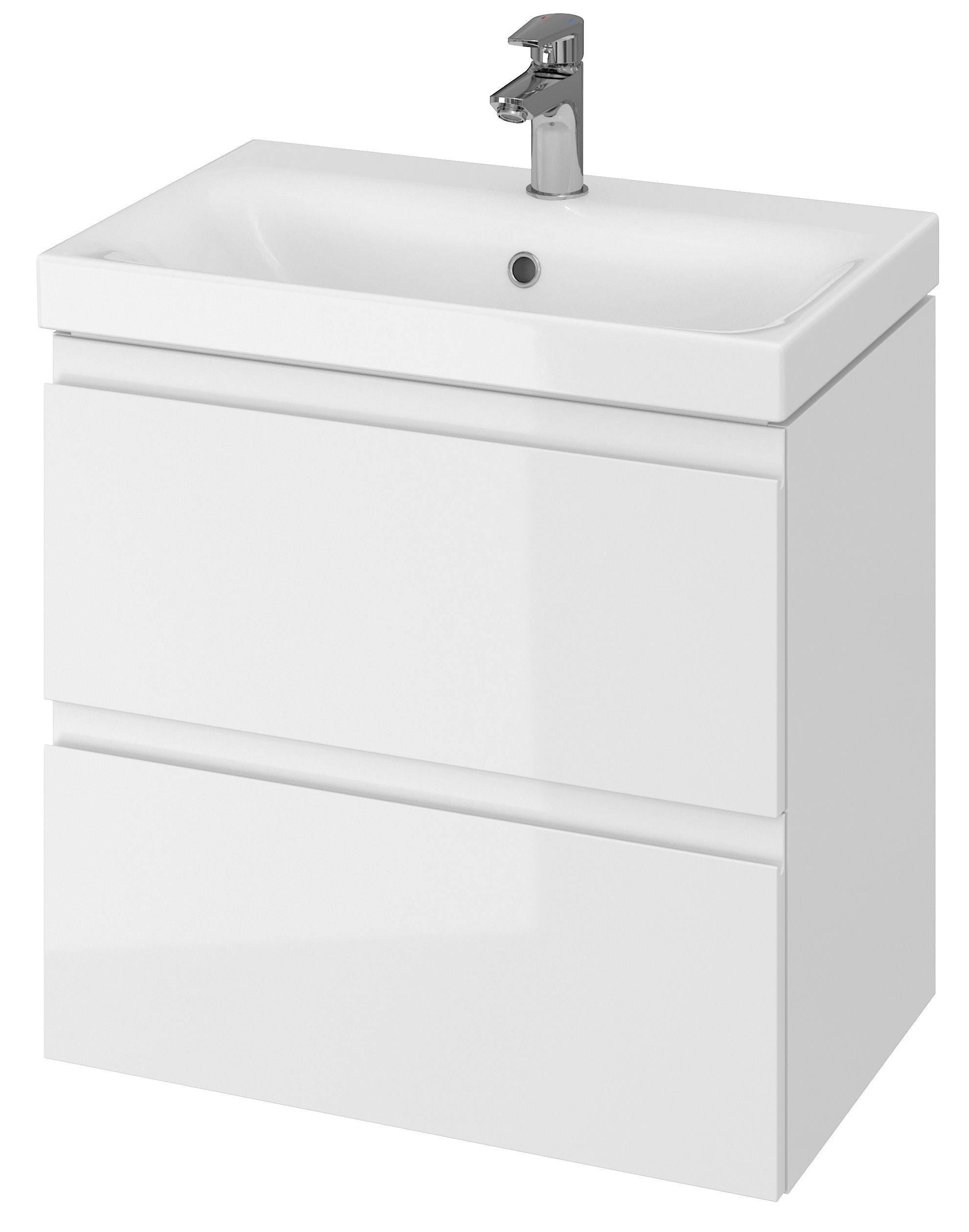Cersanit Moduo armario 59.5x37.5x57 cm suspendido, para lavabo blanco S929-004