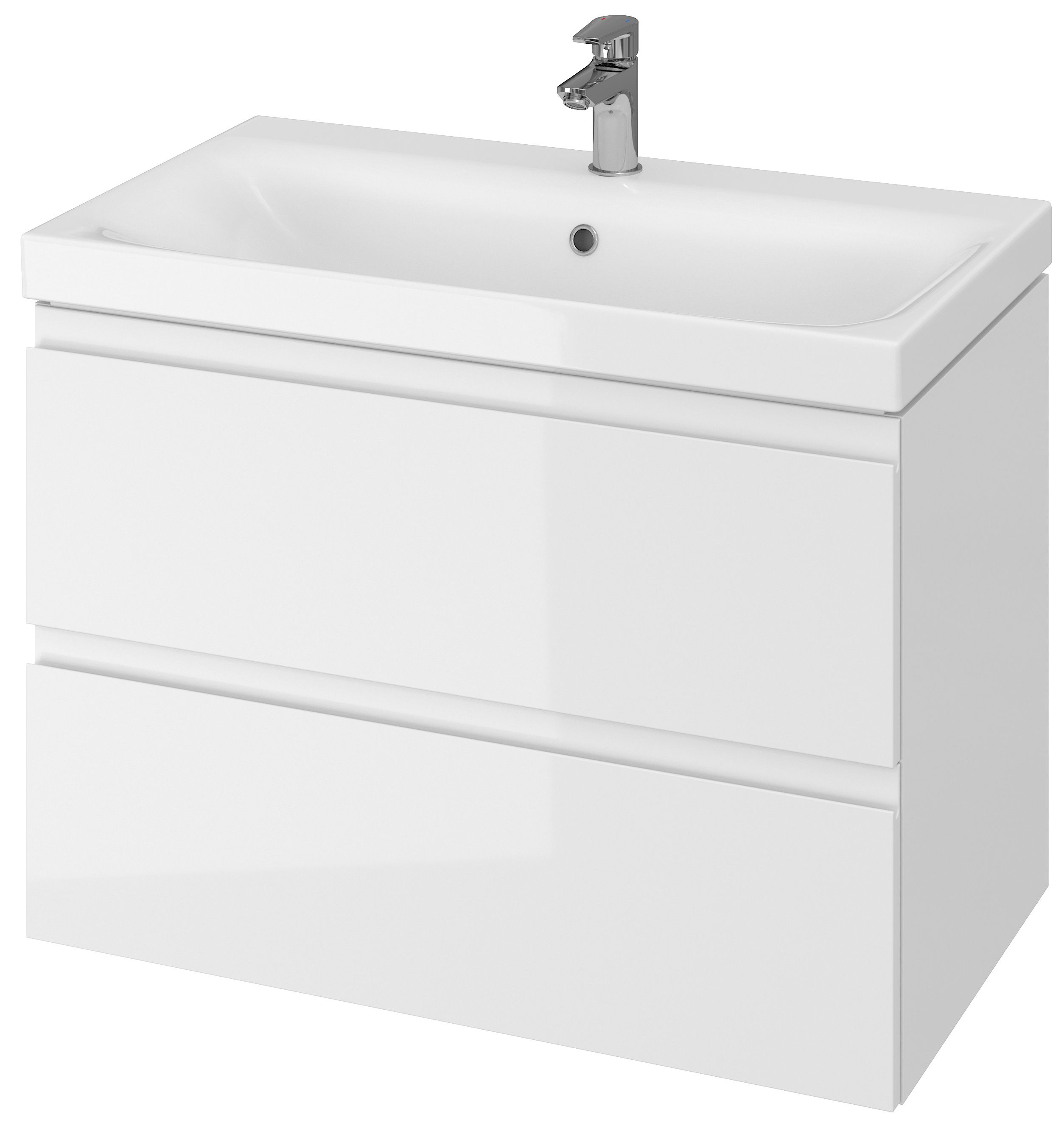 Cersanit Moduo armario 79.5x44.7x57 cm suspendido, para lavabo blanco S929-008