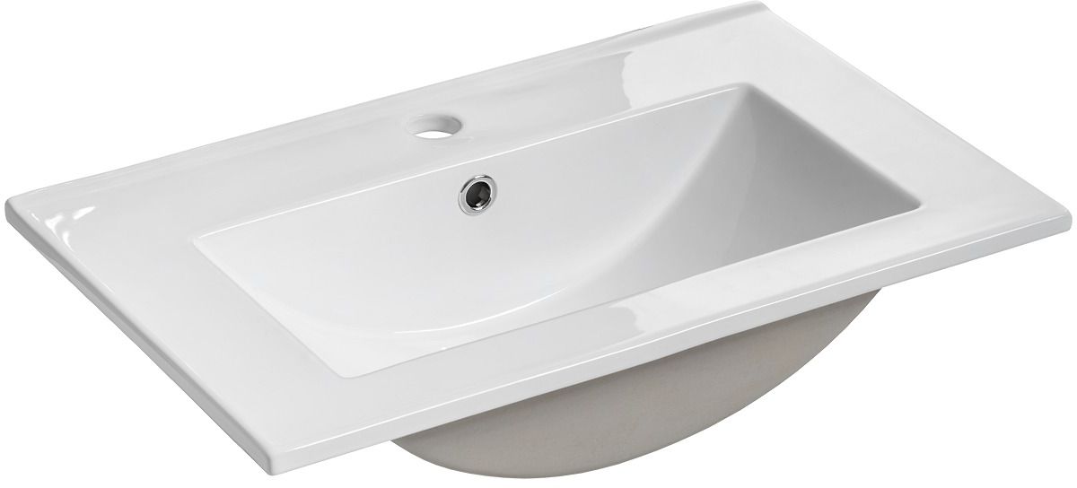Comad lavabo 62x40 cm rectangular para mueble blanco 2060RB