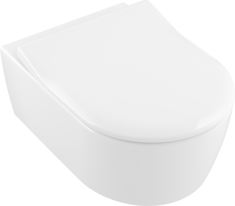 Villeroy & Boch Avento tapa de inodoro de cierre suave blanco 9M87S101
