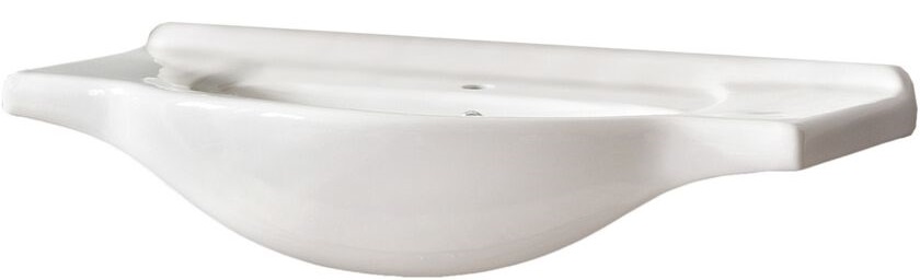 Comad lavabo 85x49 cm rectangular para mueble blanco CFP85