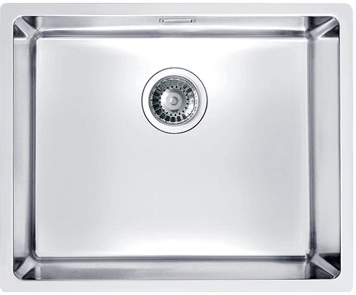 Alveus Kombino fregadero de acero 54.2x44.2 cm acero 1114489