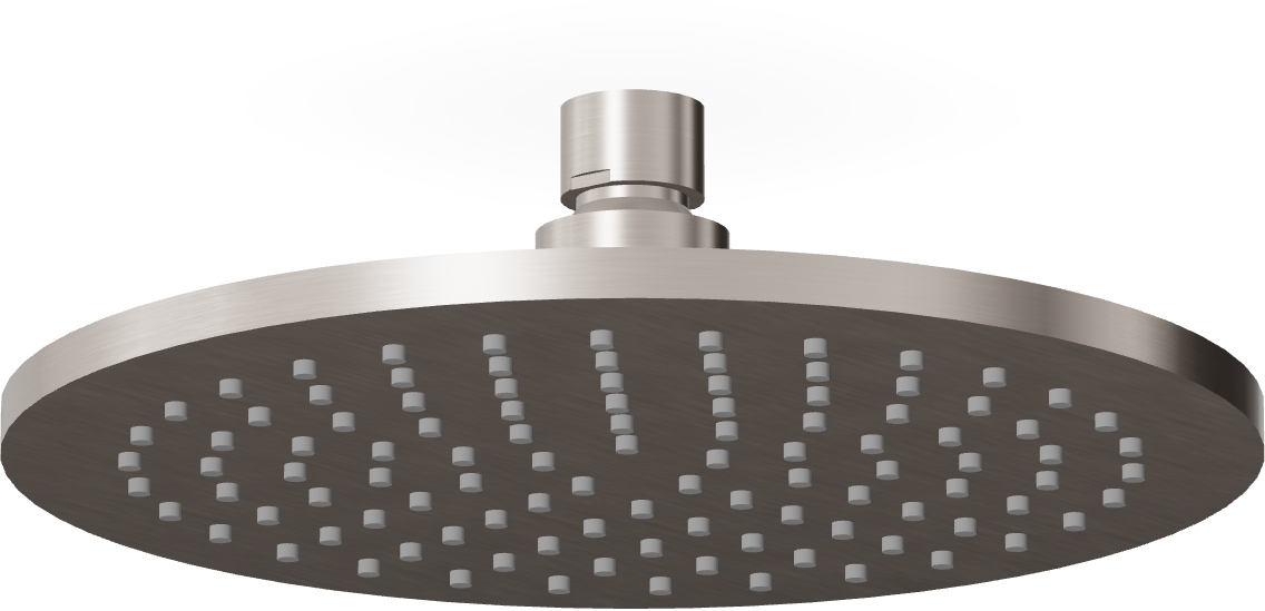 Zucchetti ducha con efecto lluvia 20x20 cm circular || Z94265.C3