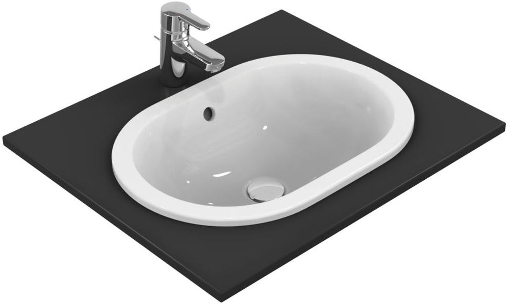 Ideal Standard Connect lavabo 55x38 cm oval empotrado blanco E504701