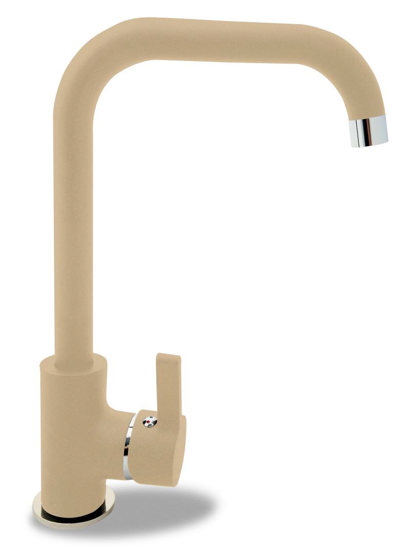Pyramis SIlvio grifo de cocina de pie beige 090923338