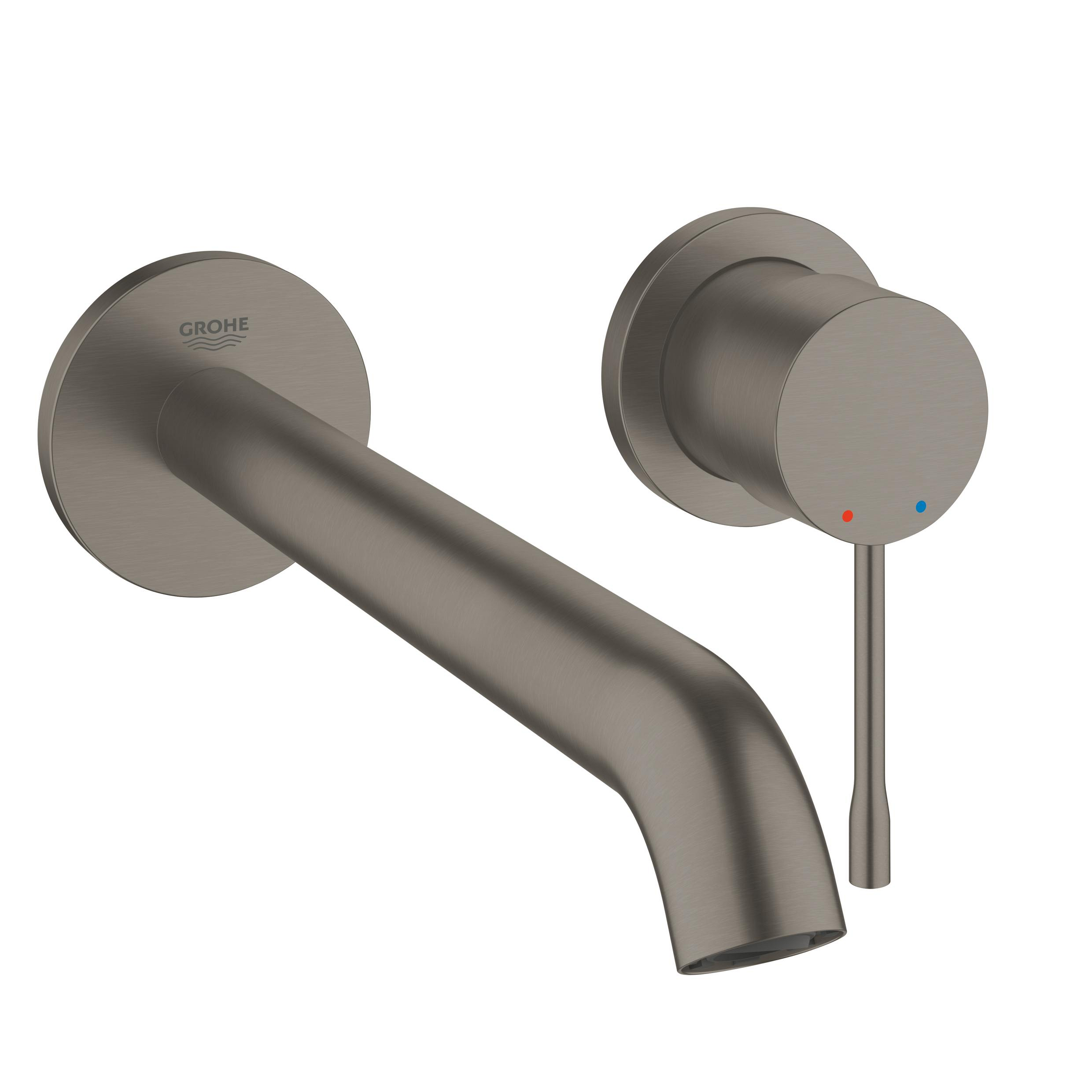 Grohe Essence New grifo para lavabo empotrado Brushed Hard Graphite 19967AL1