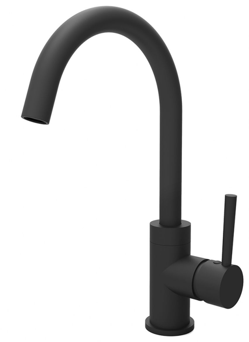 Besco Illusion grifo para lavabo de pie negro BU-II-CZ