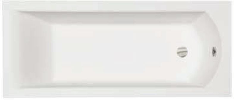 Besco Shea bañera rectangular 159x70 cm blanco #WAS-160-PK